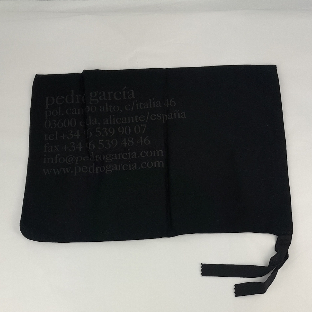 Pedro Garcia 14x10 Black Drawstring Dust Bag